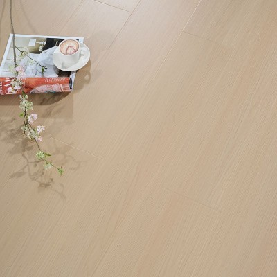 卧室家用地板 地暖用直拉丝防滑地板 复合强化实木地板厂家图2