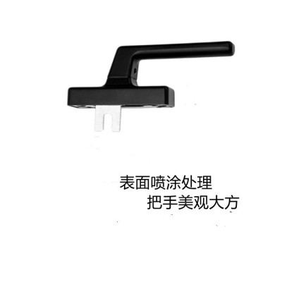 厂家直供铝门窗执手多点锁 手柄可拆执手平开窗 拨叉铝把手图5