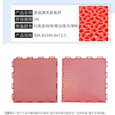 昱之康篮球场拼装地板幼儿园运动地胶学校操场塑料拼接 悬浮地板图4