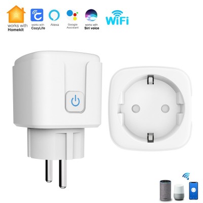智能欧规插座Homekit/cozylife计量倒计时定时手机app语音控制