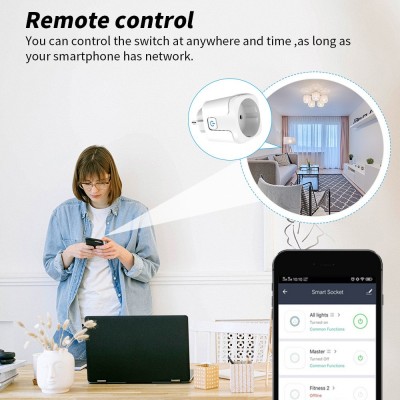 智能欧规插座Homekit/cozylife计量倒计时定时手机app语音控制图2