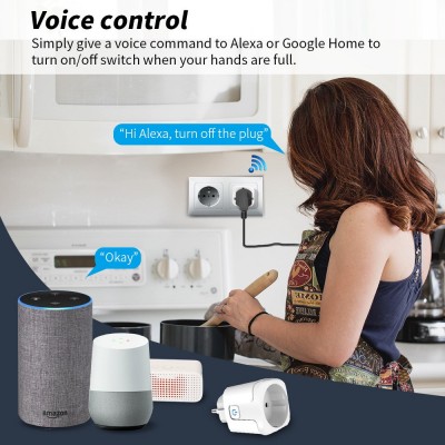 智能欧规插座Homekit/cozylife计量倒计时定时手机app语音控制图3