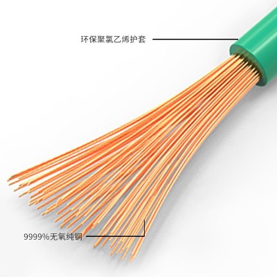 RV国标电子线无氧铜单芯0.3/1多平方机器设备连接线焊接软线电线图2