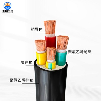 ZR-VVR RVVZ 国标铜芯软电缆16 25 35 50 70 95 120 150平方软图2