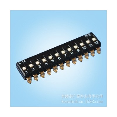 长期销售12位开关/拨码开关优质环保高品质拨动开关特价供应DSIC图5