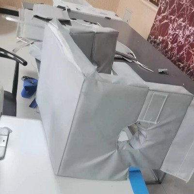 可拆卸阀门保温套蒸汽管道保温罩耐高温柔性保温衣法兰球阀保温套图4