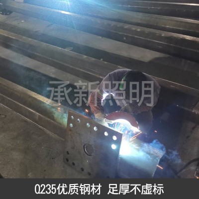 小区3米3.5米4米监控立杆 摄像机支架枪机八角杆立柱户外监控杆图3