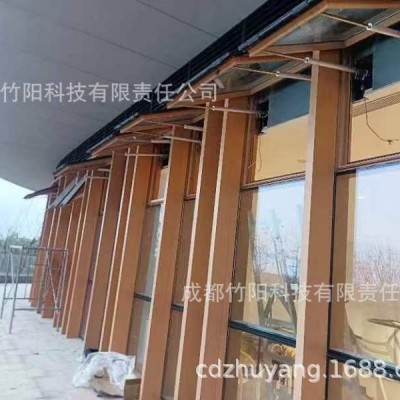 消防排烟窗 螺杆链条开窗机开窗器 排烟窗 电动幕墙窗 电动窗图4