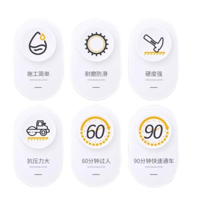 水泥路面修补料高强度地面裂缝修复剂绿色速干混凝土聚合 物砂浆图4