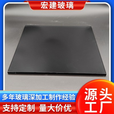 8MM灰玻钢化玻璃 有色金茶钢化玻璃幕墙玻璃 桌面异型钢化玻璃