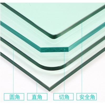 钢化玻璃片超白玻璃定制 广东工厂夹胶玻璃中空玻璃桌面玻璃加工图2