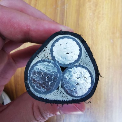 3芯铝芯低压电缆国标三等铝芯电缆YJLV22可架空可地埋护套线电缆图4