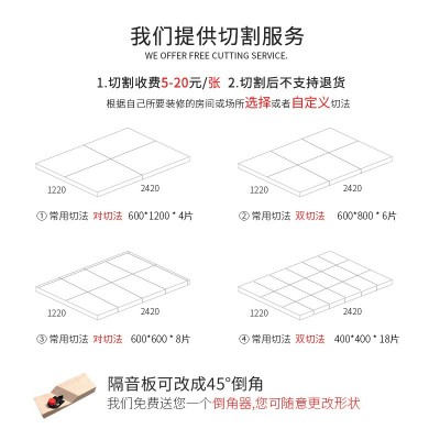 聚酯纤维吸音板隔音板琴房鼓房录音棚ktv吸音棉幼儿园墙面 隔音棉图4