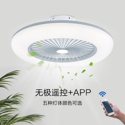 跨境北欧现代简约风扇灯led吸顶灯主卧室灯餐厅灯儿童灯书房灯具图2