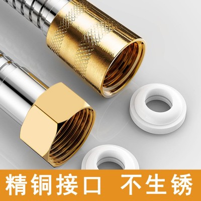 花洒管增压淋浴软管家用4分防爆水管淋雨淋浴管加厚高压花 洒软管图3