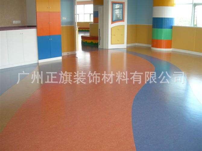 PVC地板双色拼花地板