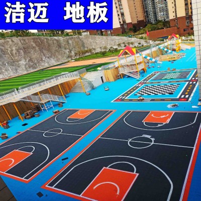 幼儿园室外悬浮地板户外操场运动拼接地板篮球场防滑悬浮拼装地板图4