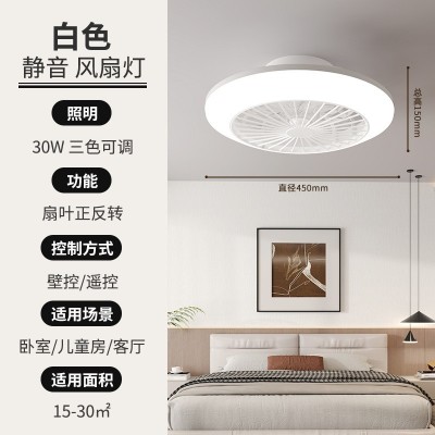 【C-3】2025新款卧室吸顶风扇灯家用吊扇灯客厅餐厅带电风扇吊灯图5