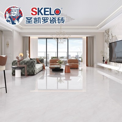 圣凯罗 止滑釉防滑砖800x800客厅瓷砖地砖通体大理石纹耐磨地板砖图3