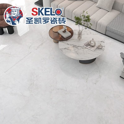 圣凯罗 止滑釉防滑砖800x800客厅瓷砖地砖通体大理石纹耐磨地板砖图4