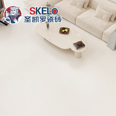 圣凯罗 55度超白胚天鹅绒奶油风柔光砖800x800瓷砖地砖客 厅地板砖图2