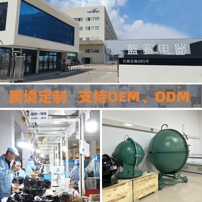 跨境爆款太阳能不锈钢3led现代庭院室外花园圆柱形户外防水草坪灯图3