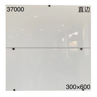 白色系发热瓷砖300*600广东佛山室内纯白防滑发热地板砖图5