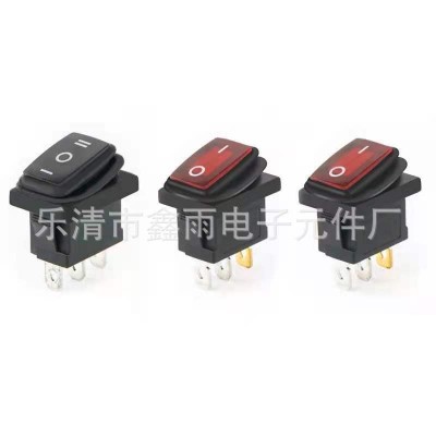 船型开关kcd4带灯三档 二档 6脚 4脚 二档四脚/六脚25*31图5