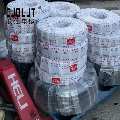 RVV空调专用线国标纯铜芯CCC认证黑色阻燃四,五芯安全护套电源线图4