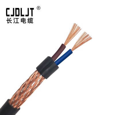 阻燃/耐火ZC-RVVP屏蔽线纯铜控制电缆2/3/4/5芯软护套信号线工厂图5