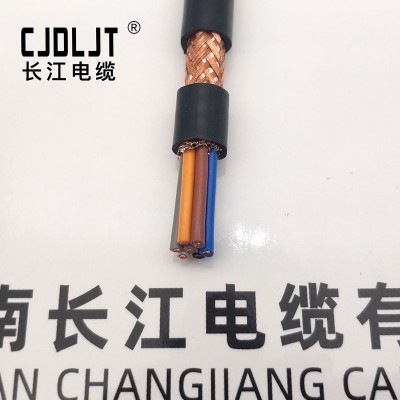 阻燃/耐火ZC-RVVP屏蔽线纯铜控制电缆2/3/4/5芯软护套信号线工厂图2