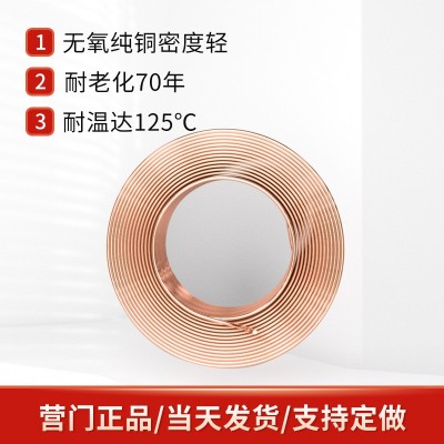营门低烟无卤铜芯软电缆WDZ-BYJRS/105度1.5/2.5/4平方家装电线图5