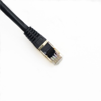 工厂批发千兆CAT6六类十字架FTP带屏蔽家用路由器电脑光猫网络线图3