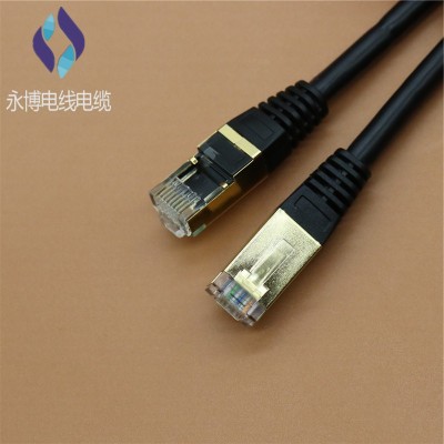 工厂批发千兆CAT6六类十字架FTP带屏蔽家用路由器电脑光猫网络线图4