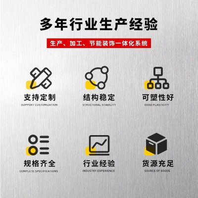 各种瓦型750型975型900型600型彩钢瓦压型板瓦楞板型墙面板彩钢图2