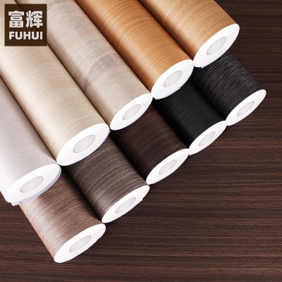 韩版加厚木纹贴纸自粘家具翻新铝密度板PVC墙纸贴膜跨境小卷定制图3