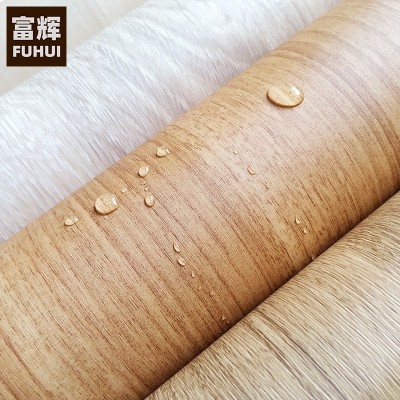 韩版加厚木纹贴纸自粘家具翻新铝密度板PVC墙纸贴膜跨境小卷定制图5