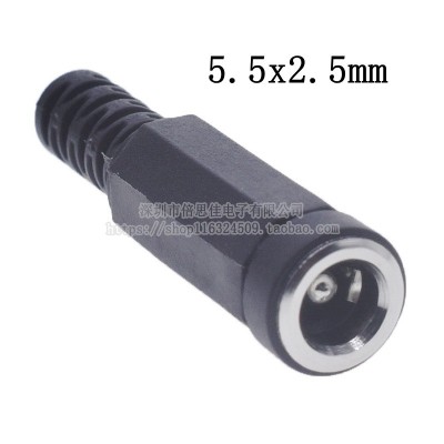 DC 5.5*2.1 5.5*2.5 3.5*1.35mm 焊线式 DC焊线母座 DC电源母插头图4