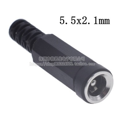 DC 5.5*2.1 5.5*2.5 3.5*1.35mm 焊线式 DC焊线母座 DC电源母插头图5
