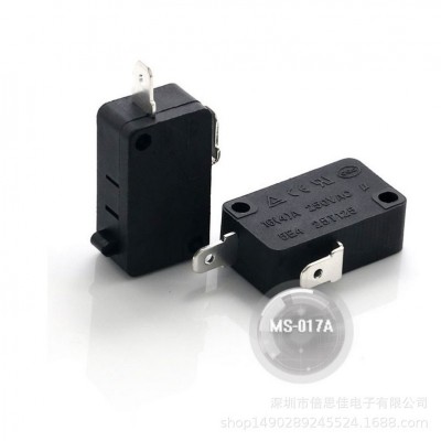 KW1-103大微动开关 2脚 常闭按钮 行程开关 微波炉洗衣机电饭煲锅图4