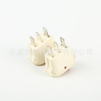 厂家供应 生产批发船型开关YW1-603电焊机开关 三脚白色小型开关图3