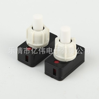 专业生产 PBS-17A白色按钮黑色底座按钮开关 YW4-320按钮开关图4