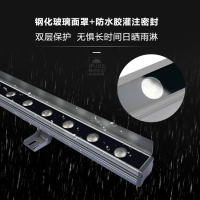 酒店亮化LED户外防水线型灯 广告轮廓线条冲洗墙灯厂家可定制图4