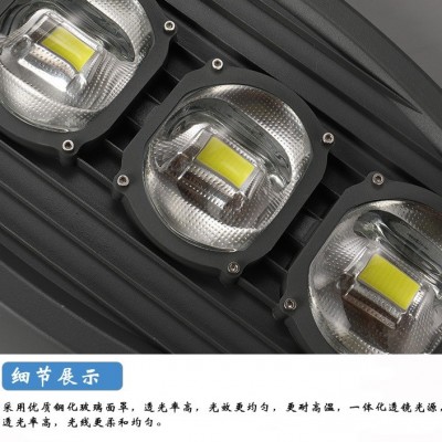市电路灯led路灯头单臂高杆路灯宝剑50W路灯大功率户外照明路灯头图5