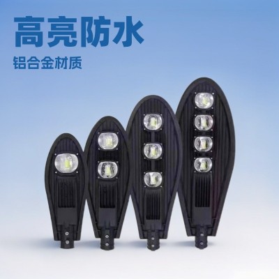 单臂led路灯跨境路灯10米200w宝剑路灯LED市电足瓦防水高亮路灯头图2