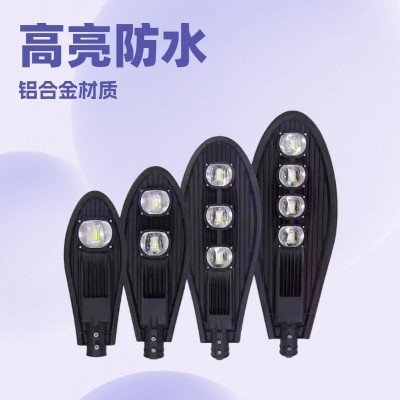 单臂led路灯跨境路灯10米200w宝剑路灯LED市电足瓦防水高亮路灯头图3