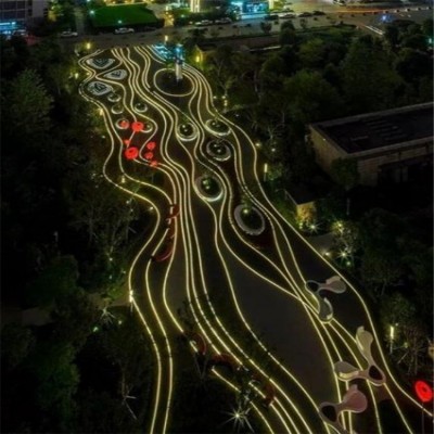 弧形埋地灯 地面灯带 商业 园林用 户外景观灯砖 LED条形 寿命长 定制