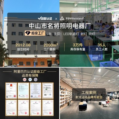 LED商业照明 20W吊杆导轨射灯 30W明装COB酒店展览服装店轨道灯图3