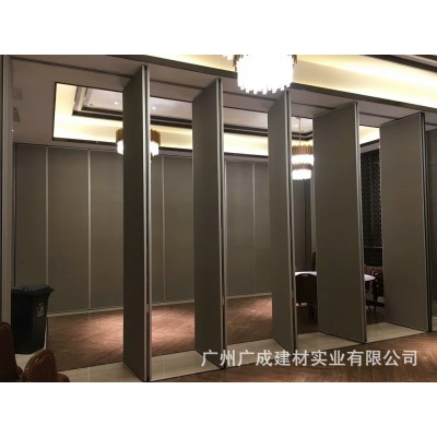 活动隔断墙办公室屏风折叠移动推拉简易自装可拆卸铝合金隔断墙板