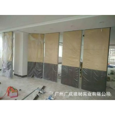 活动隔断墙办公室屏风折叠移动推拉简易自装可拆卸铝合金隔断墙板图4